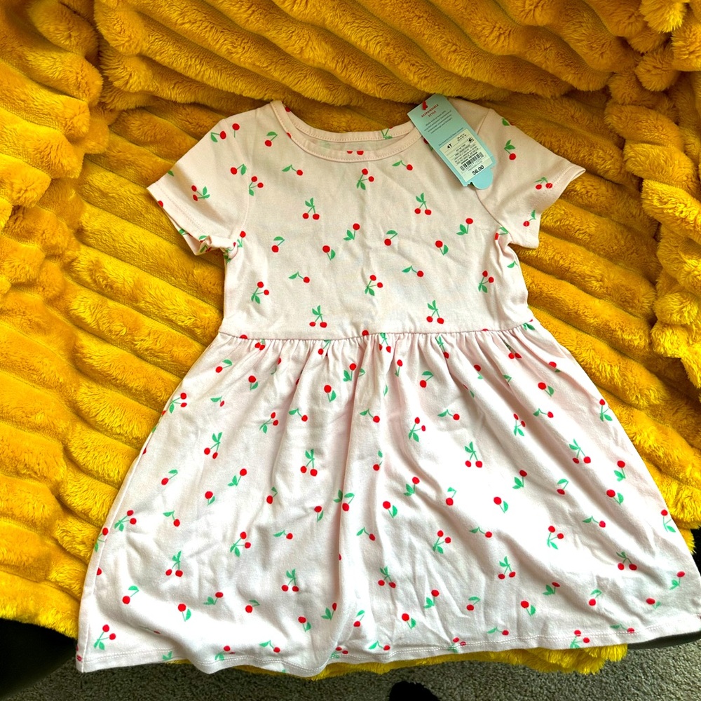 NWT Cat & Jack Girls’ Cotton Dress